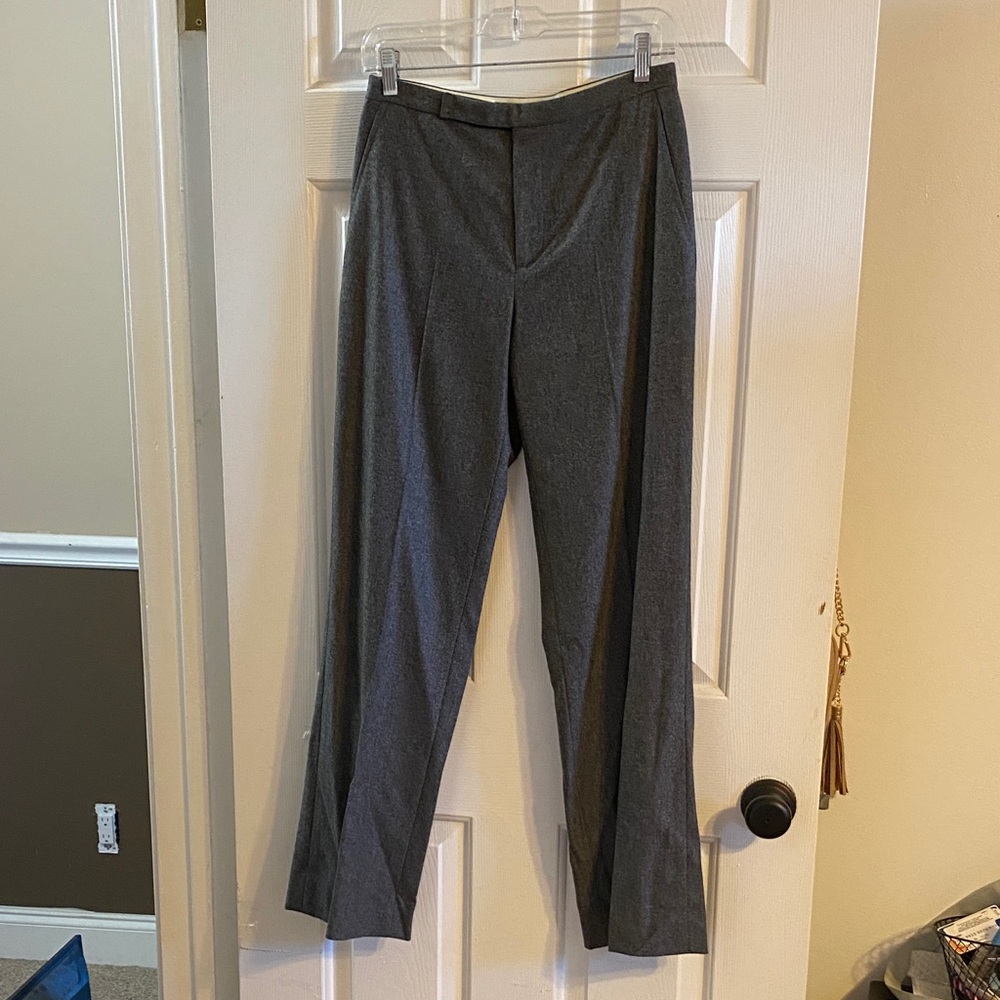 Ralph Lauren Charcoal Gray Wool Pants